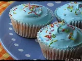 Receta Cupcakes de vainilla con frosting de merengue suizo