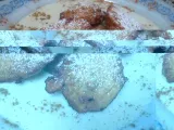 Receta Buñuelos de fartons con salsa de horchata de chufa de valencia