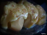Receta Manzana asada con crema pastelera y crocanti