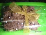 Receta Turron de chocolate con almendras y avellanas