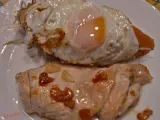 Receta Montadito de gulas y huevo