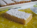 Receta Barritas de limón (lemon bars)