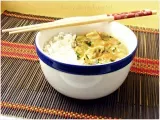 Receta Curry-coco de pollo al cilantro