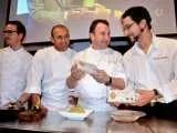 Cuatro grandes chefs nacionales cocinan con Turrón de Jijona