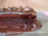 Receta Bizcocho jugosos y esponjoso de chocolate