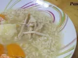 Receta Sopa rápida de pollo