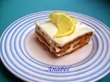 Receta Pastel de galleta de limon
