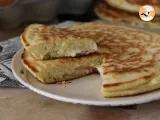 Receta Pancakes con jamón y queso, tortitas rellenas