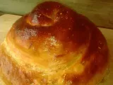 Receta Pan brioche con queso, ligeramente picante, en panificadora