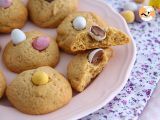 Receta Cookies de vainilla con huevos de pascua