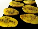 Receta Patatas asadas al microondas