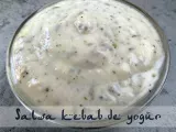 Receta Salsa kebab de yogur