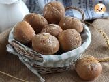 Receta Bollos de pan sin amasado - ¡resultado crujiente y tierno!