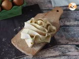Receta Cómo hacer pasta fresca al huevo: pappardelle (tagliatelle largos)