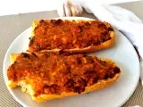 Receta Pan de queso y tomate (en airfryer)