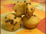 Receta Muffins de mascarpone y lluvia de chocolate