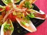 Receta Ensalada de endibias con anchoas y salmón ahumado