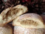 Receta galletielles (galletas rellenas de nuez)