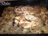 Receta Pescadilla al horno con patatas