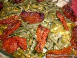 Receta Judias verdes-mostaza antigua al horno / haricots vert-moutarde a l'ancienne au four