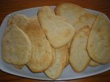 Receta Regañás, tortitas de pan para el aperitivo