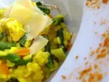 Receta Risotto de verduras al estilo hindú