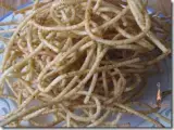 Receta Espaguetis fritos