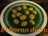 Receta Corazones de alcachofa fritos con crema de acelgas