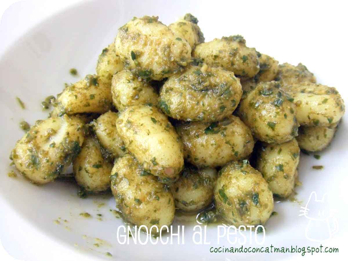 Gnocchi al pesto, Receta Petitchef
