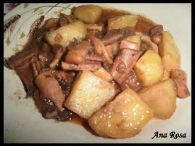 Receta Potas con patatas