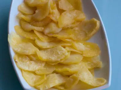 Patatas fritas rápidas microondas