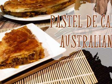 Receta Pastel de carne australiano, meat pie
