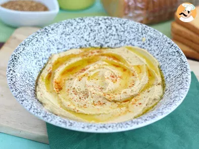 Hummus libanés cremoso