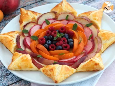 Receta Tartaleta estrella de frutas