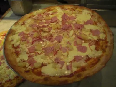 Receta Pizza hawaiana...