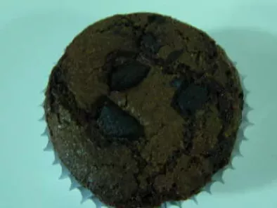 Receta Muffin brownie sin huevo ni leche