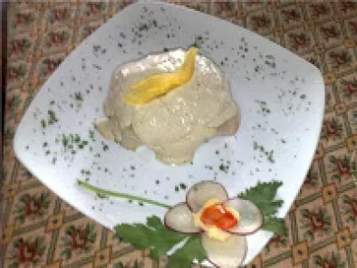 Receta Churrasco de trucha en salsa de queso azul