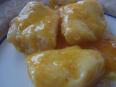Receta Pescado en salsa amarilla (fussion cook)