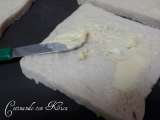 Paso 2 - Rollitos de anchoas y queso en pan de molde