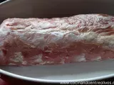 Paso 1 - Lomo de cerdo breseado con salsa de yogur
