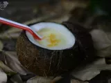 Paso 1 - Piña colada en su coco natural