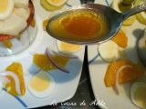 Paso 8 - Ensalada con naranjas, bacalao y huevos cuadrados
