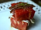 Paso 2 - Ensalada de tomate de Barbastro, anchoas y boquerones