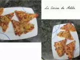 Paso 4 - Canapés-pizzas con salsa barbacoa