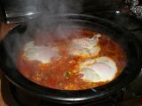 Paso 5 - Tajine de albóndigas de cordero y huevo, Kofta tajine