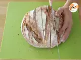 Paso 1 - Pan de hogaza con queso y pesto