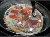 Paso 2 - Pizza en sartén con tortillas de trigo