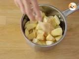 Paso 1 - Tartaleta de manzana y compota