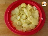Paso 3 - Tatín de patatas y queso cantal