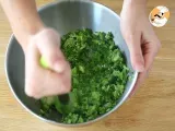 Paso 2 - Croquetas de brócoli y parmesano al horno